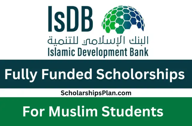 Islamic Development Bank Scholarship